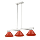 Z-Lite Cobalt 14" 3 Light Billiard - 152-BILL-PSHADE 10