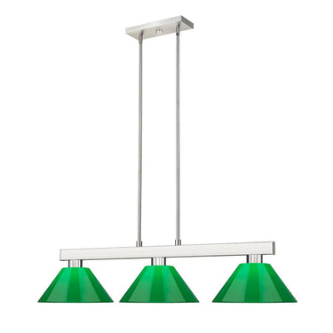 Z-Lite Cobalt 14" 3 Light Billiard - 152-BILL-PSHADE 2