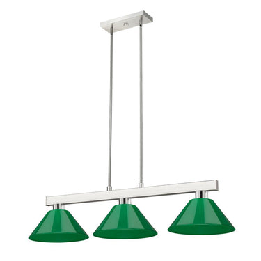 Z-Lite Cobalt 14" 3 Light Billiard - 152-BILL-PSHADE 4