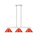 Z-Lite Cobalt 14" 3 Light Billiard - 152-BILL-PSHADE 7