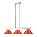 Z-Lite Cobalt 14" 3 Light Billiard - 152-BILL-PSHADE 8