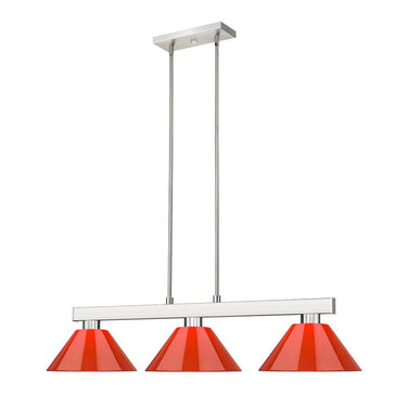 Z-Lite Cobalt 14" 3 Light Billiard - 152-BILL-PSHADE 8