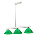 Z-Lite Cobalt 14" 3 Light Billiard - 152-BILL-PSHADE 