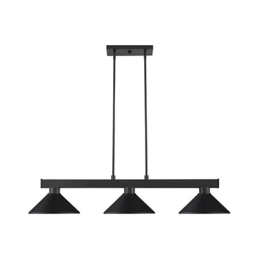 Z-Lite Cobalt 3 Light Billiard - 152-BILL-MSHADE 1