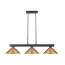 Z-Lite Cobalt 3 Light Billiard - 152-BILL-MSHADE 2