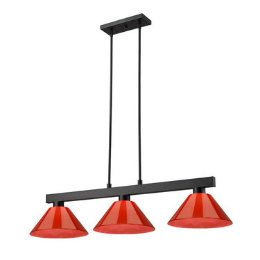 Z-Lite Cobalt 3 Light Billiard - 152-BILL-PSHADE 6