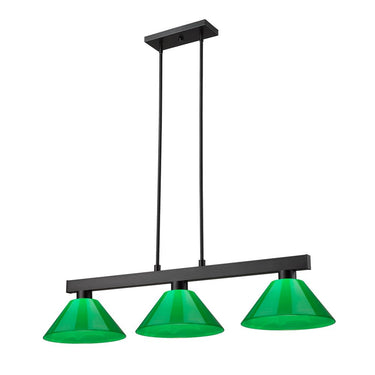 Z-Lite Cobalt 3 Light Billiard - 152-BILL-PSHADE 