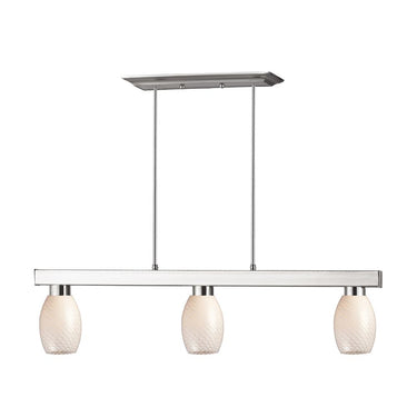 Z-Lite Cobalt 5" 3 Light Billiard in Brushed Nickel 