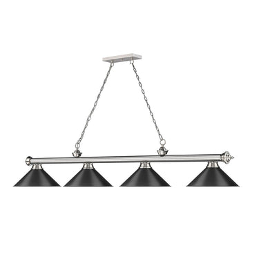 Z-Lite Cordon 15" Four Light Billiard - 2306-4-BILL-M15SHADE 26