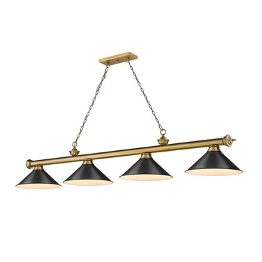 Z-Lite Cordon 15" Four Light Billiard - 2306-4-BILL-M15SHADE 5