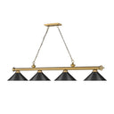 Z-Lite Cordon 15" Four Light Billiard - 2306-4-BILL-M15SHADE 7