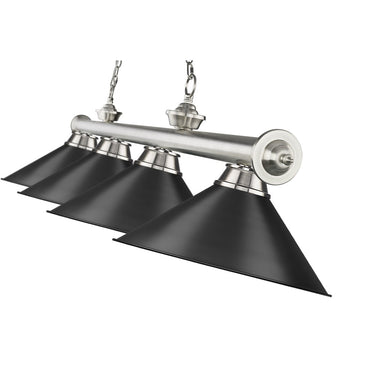 Z-Lite Cordon 15" Four Light Billiard - 2306-4-BILL-M15SHADE 27