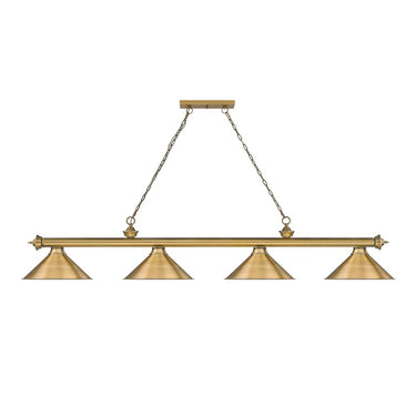 Z-Lite Cordon 15" Four Light Billiard - 2306-4-BILL-M15SHADE 12