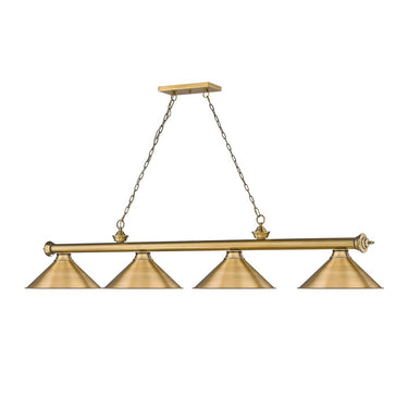 Z-Lite Cordon 15" Four Light Billiard - 2306-4-BILL-M15SHADE 13
