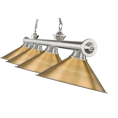 Z-Lite Cordon 15" Four Light Billiard - 2306-4-BILL-M15SHADE 34