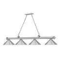 Z-Lite Cordon 15" Four Light Billiard - 2306-4-BILL-M15SHADE 19