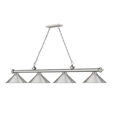 Z-Lite Cordon 15" Four Light Billiard - 2306-4-BILL-M15SHADE 19