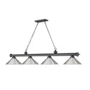 Z-Lite Cordon 15" Four Light Billiard - 2306-4-BILL-M15SHADE 40