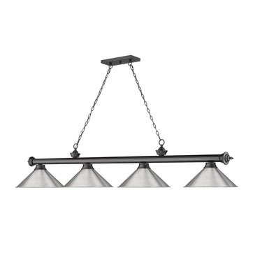 Z-Lite Cordon 15" Four Light Billiard - 2306-4-BILL-M15SHADE 40