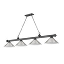 Z-Lite Cordon 15" Four Light Billiard - 2306-4-BILL-M15SHADE 42