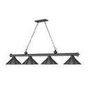Z-Lite Cordon 15" Four Light Billiard - 2306-4-BILL-M15SHADE 47