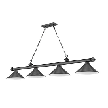 Z-Lite Cordon 15" Four Light Billiard - 2306-4-BILL-M15SHADE 49