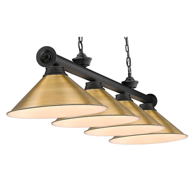 Z-Lite Cordon 15" Four Light Billiard - 2306-4-BILL-M15SHADE 83