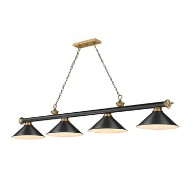 Z-Lite Cordon 15" Four Light Billiard - 2306-4-BILL-M15SHADE 87