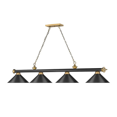 Z-Lite Cordon 15" Four Light Billiard - 2306-4-BILL-M15SHADE 88