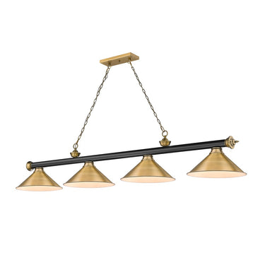 Z-Lite Cordon 15" Four Light Billiard - 2306-4-BILL-M15SHADE 93