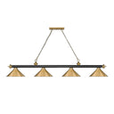 Z-Lite Cordon 15" Four Light Billiard - 2306-4-BILL-M15SHADE 94