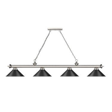 Z-Lite Cordon 15" Four Light Billiard - 2306-4-BILL-M15SHADE 25