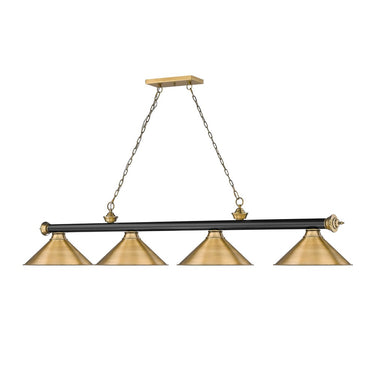 Z-Lite Cordon 15" Four Light Billiard - 2306-4-BILL-M15SHADE 95