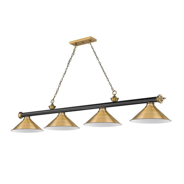 Z-Lite Cordon 15" Four Light Billiard - 2306-4-BILL-M15SHADE 97