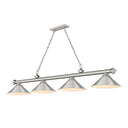 Z-Lite Cordon 15" Four Light Billiard - 2306-4-BILL-M15SHADE 
