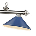 Z-Lite Cordon 16" Three Light Billiard in Brushed Nickel Finish 11