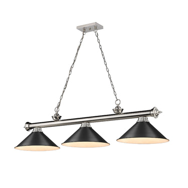 Z-Lite Cordon 3 Light Billiard image 1