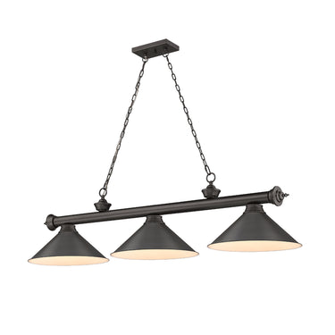 Z-Lite Cordon 3 Light Billiard image 6