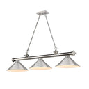 Z-Lite Cordon 3 Light Billiard image