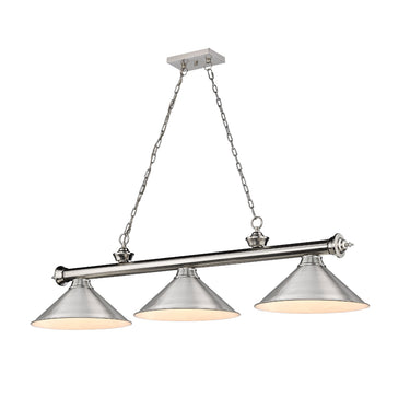 Z-Lite Cordon 3 Light Billiard image