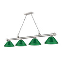 Z-Lite Cordon Four Light Billiard - 2306-4-BILL-ARCSHADE 12