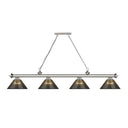 Z-Lite Cordon Four Light Billiard - 2306-4-BILL-ARCSHADE 16