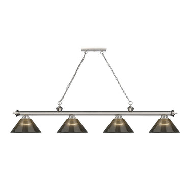 Z-Lite Cordon Four Light Billiard - 2306-4-BILL-ARCSHADE 16