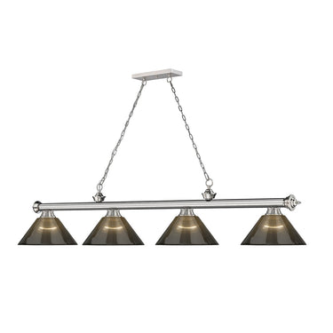 Z-Lite Cordon Four Light Billiard - 2306-4-BILL-ARCSHADE 17