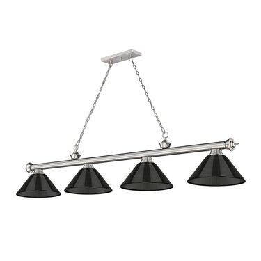 Z-Lite Cordon Four Light Billiard - 2306-4-BILL-ARCSHADE 19