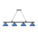 Z-Lite Cordon Four Light Billiard - 2306-4-BILL-ARCSHADE 22