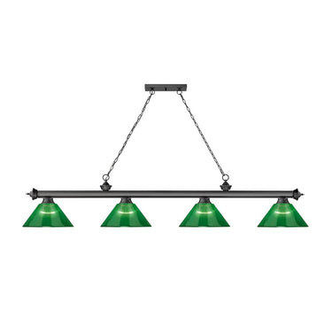 Z-Lite Cordon Four Light Billiard - 2306-4-BILL-ARCSHADE 29