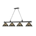 Z-Lite Cordon Four Light Billiard - 2306-4-BILL-ARCSHADE 34