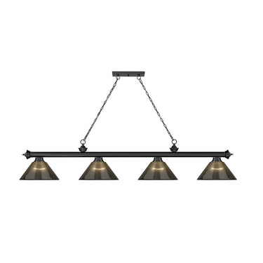 Z-Lite Cordon Four Light Billiard - 2306-4-BILL-ARCSHADE 51