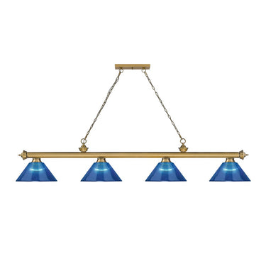 Z-Lite Cordon Four Light Billiard - 2306-4-BILL-ARCSHADE 57